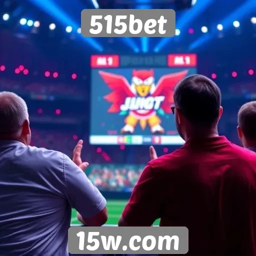 Jogos ao vivo no 515bet proporcionam interação real